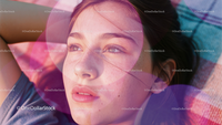 photo editing preview with Magenta Spots Photo Overlays
