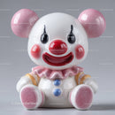 Futuristic Toy Robot with Large Eyes and Bunny Ears for Kids