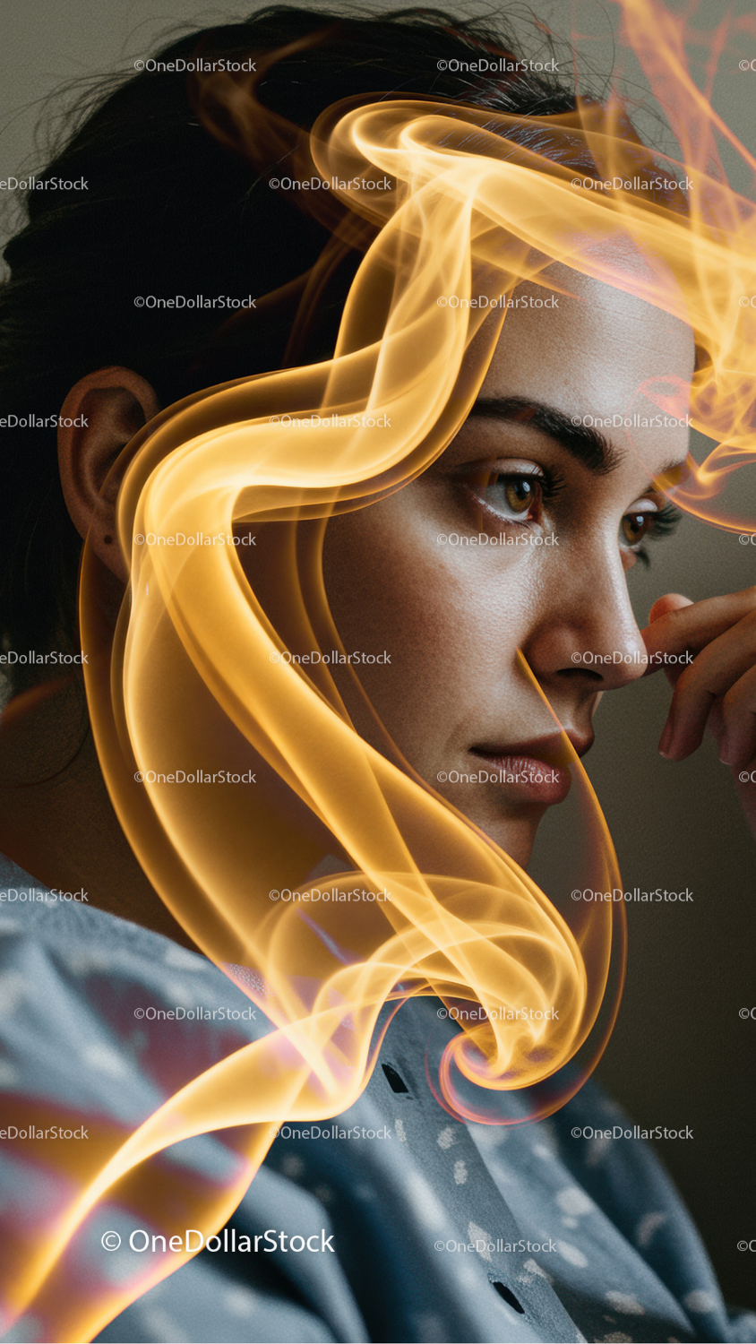 photo editing preview with Smokes Photo Overlays