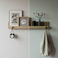 interior photography edit with Modern Interior Contrast Lightroom presets