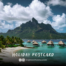 Holiday Postcard Lightroom presets cover preview