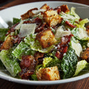 Fresh Caesar Salad with Lettuce Croutons and Parmesan Cheese