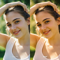 Sepia Grainy XMP presets color grading preview
