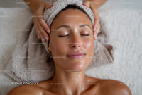Relaxing Facial Massage Experience with Beauty and Rejuvenation