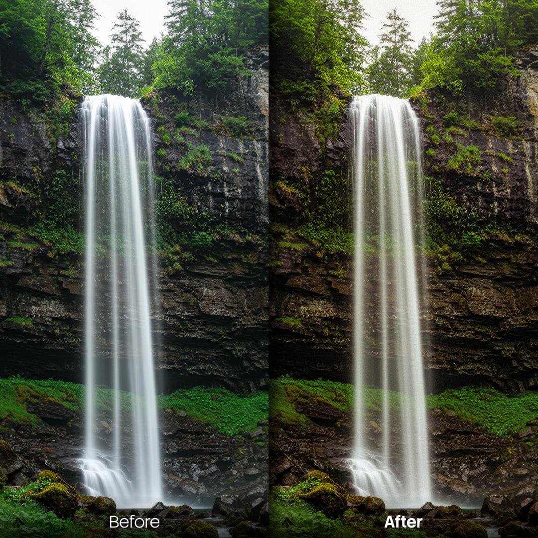 Golden Morning XMP presets color grading preview