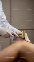 Professional Aesthetic Skin Treatment with Cosmetic Massage