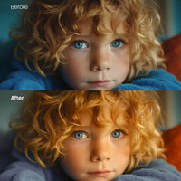 Before and after Sepia Soft Lightroom preset edit