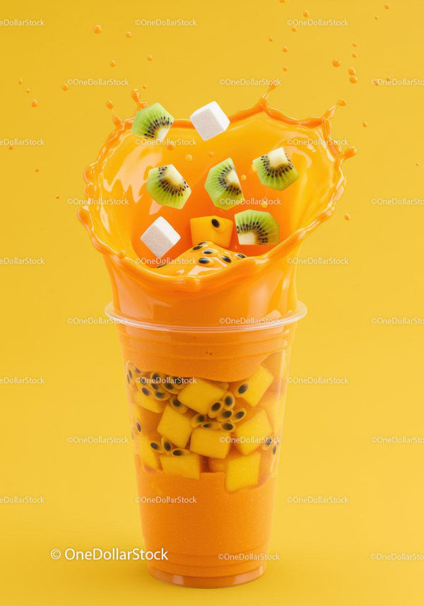 Mango i Marakuja - Kremowy Koktajl z Kiwi