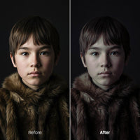Retro Color Fade Cold XMP presets color grading preview