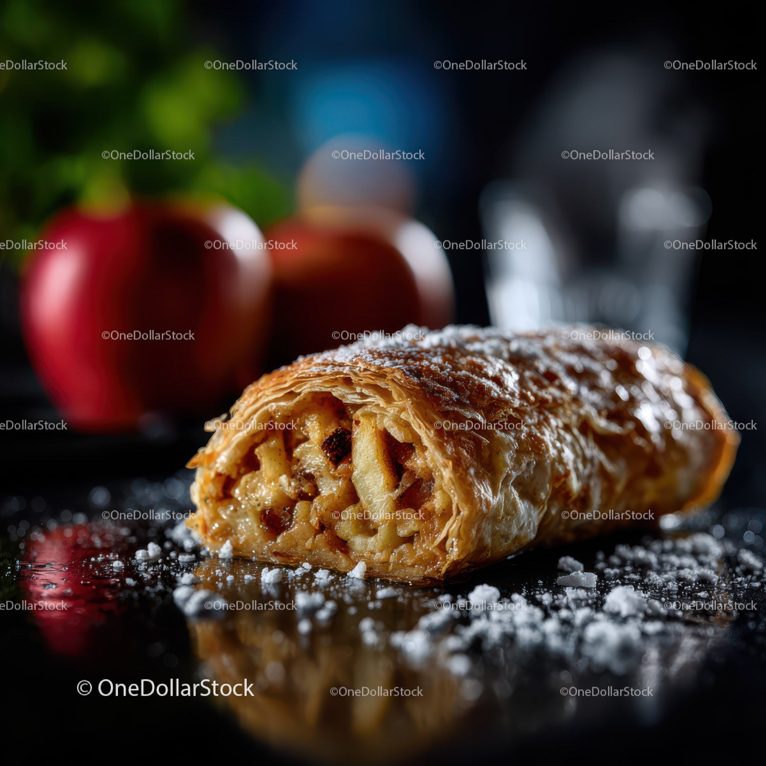 Apple Pie with Crispy Flaky Crust and Sweet Filling