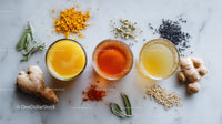Herbs and Spices with Herbal Extracts and Fresh Roots for Herbal Medicine