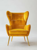 Stylish Yellow Armchair for Modern Interior and Comfortable Living