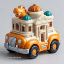 Colorful Dinosaur and Building Block Toy Car for Kids