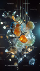 Elegant and Creative Glass Sculpture for Modern Interior Decor