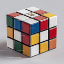 Colorful Rubik's Cube with Vibrant Red, Blue, Green, Yellow, and White Colors