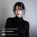 Black and White Soft Colors Lightroom presets cover preview