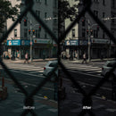 Cinematic Streets Rain XMP presets color grading preview