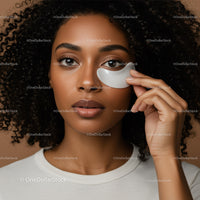 Close-up of a Beautiful African American Woman with Healthy Skin