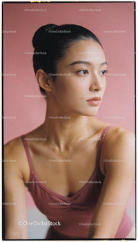 Athletic Young Woman in Deep Thought Before Workout