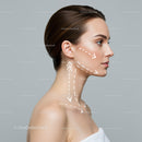 Elegant Woman Profile Showcasing Facial Contour and Skincare