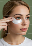 Professional Skincare Routine with Eye Patch for Radiant Skin