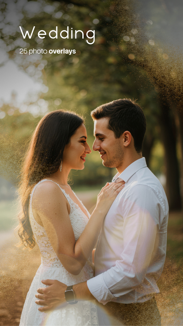 Wedding Overlays (25 JPG files)