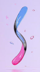 Abstract Colorful Liquid Splash with Dynamic Fluid Motion