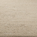 Beige Woven Rug with Natural Fiber Pattern for Cozy Interior Decoration