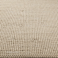 Beige Woven Rug with Natural Fiber Pattern for Cozy Interior Decoration