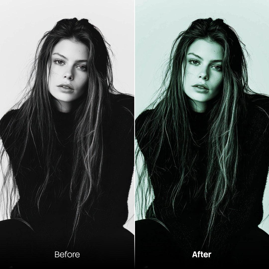 creative photo edit with Strong Color Grading Lightroom presets