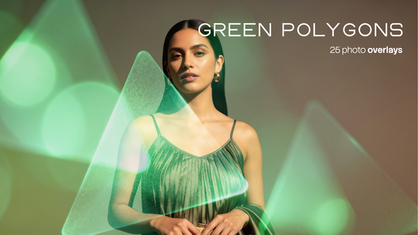 Green Polygons Overlays (25 JPG files)