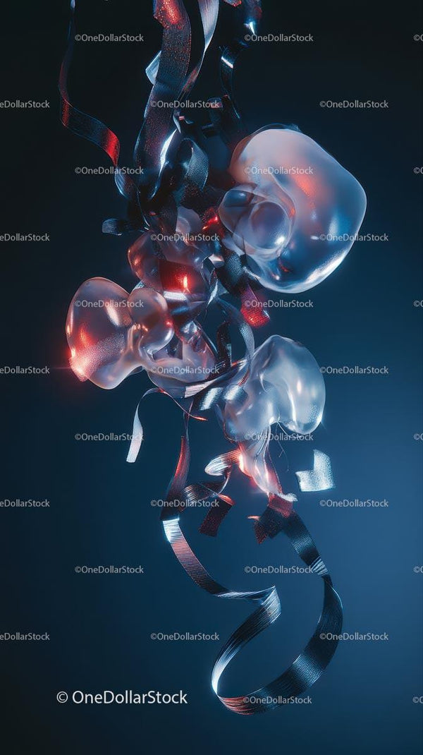 Metaliczne Balony i Wstążki na Przyjęcia i Imprezy