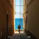Before and after Calm Lightroom preset edit