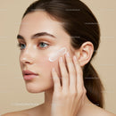 Young Woman Applying Moisturizer for Radiant Skin