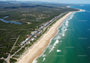 Scenic Beachfront with White Sand and Ocean Waves