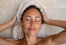 Relaxing Spa Scene with Woman Receiving Facial Massage