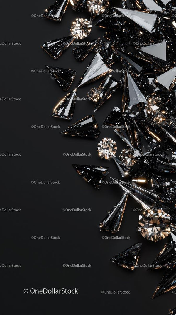 Black and Silver Metallic Confetti and Streamers for Celebrations