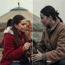 Before and after Shadowy Earth Lightroom preset edit