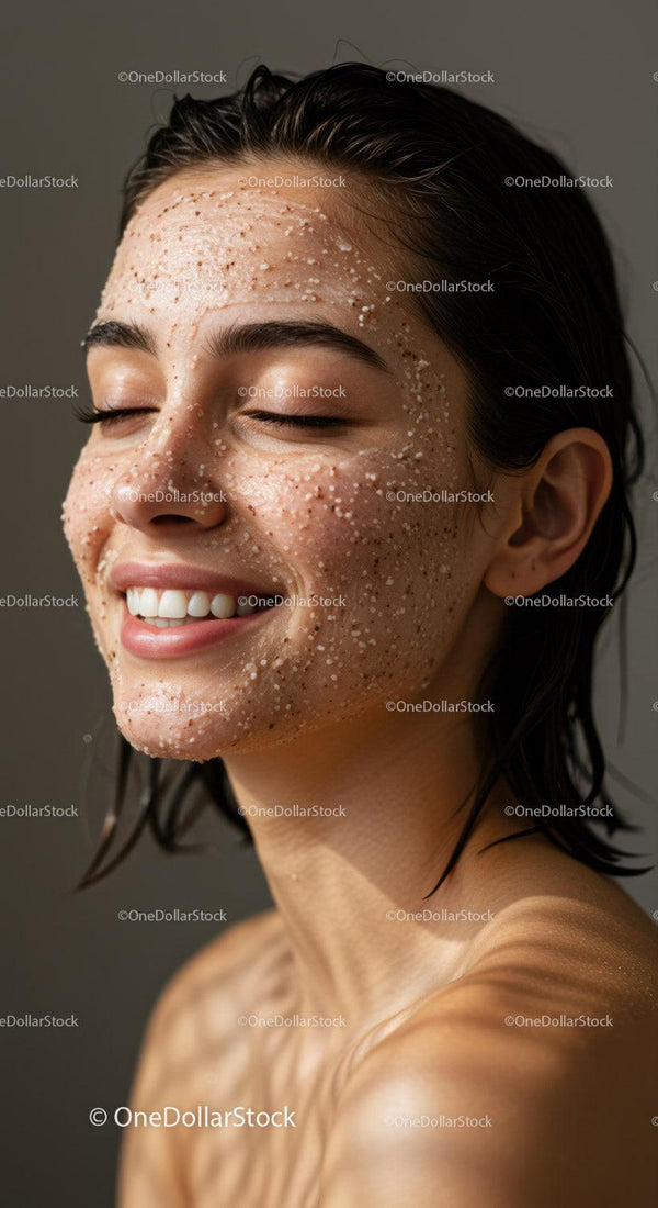 Smiling Woman with Clear Skin and Youthful Glow