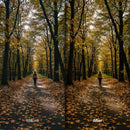outdoor photography edit with Vibrant Fall Leaf Tones Lightroom presets