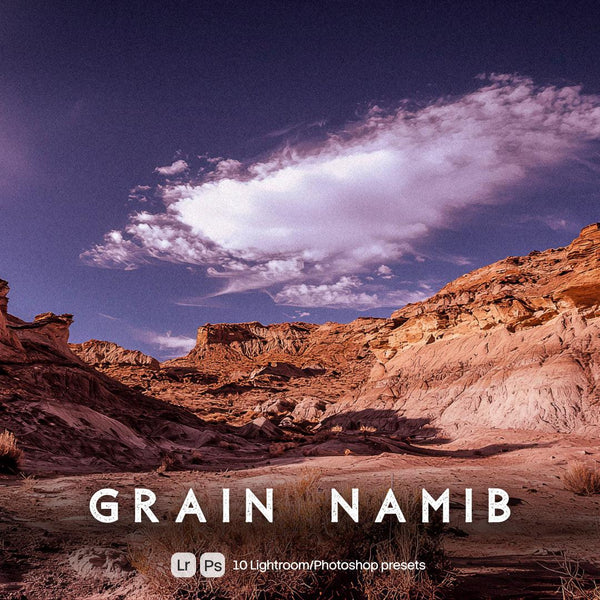 Grain Namib Presets (10 XMP files)