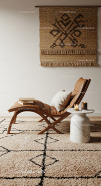 Cozy Reading Nook with Leather Lounge Chair and Candles