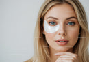 Portrait of a Beautiful Woman with Face Under Eye Patch in Calm Setting