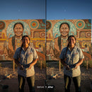Before and after Documentaries Lightroom preset edit
