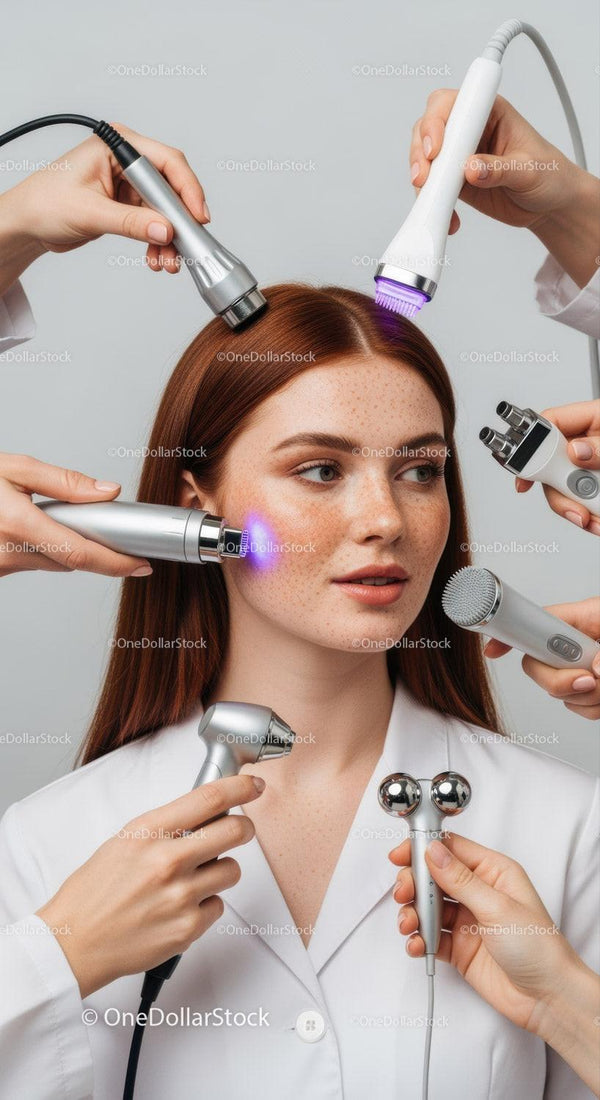 Zaawansowany Zabieg Twarzy z Wieloma Urządzeniami do Pielęgnacji Skóry dla Promiennej Cery