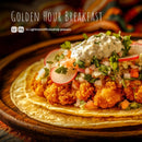 Golden Hour Breakfast Lightroom presets cover preview