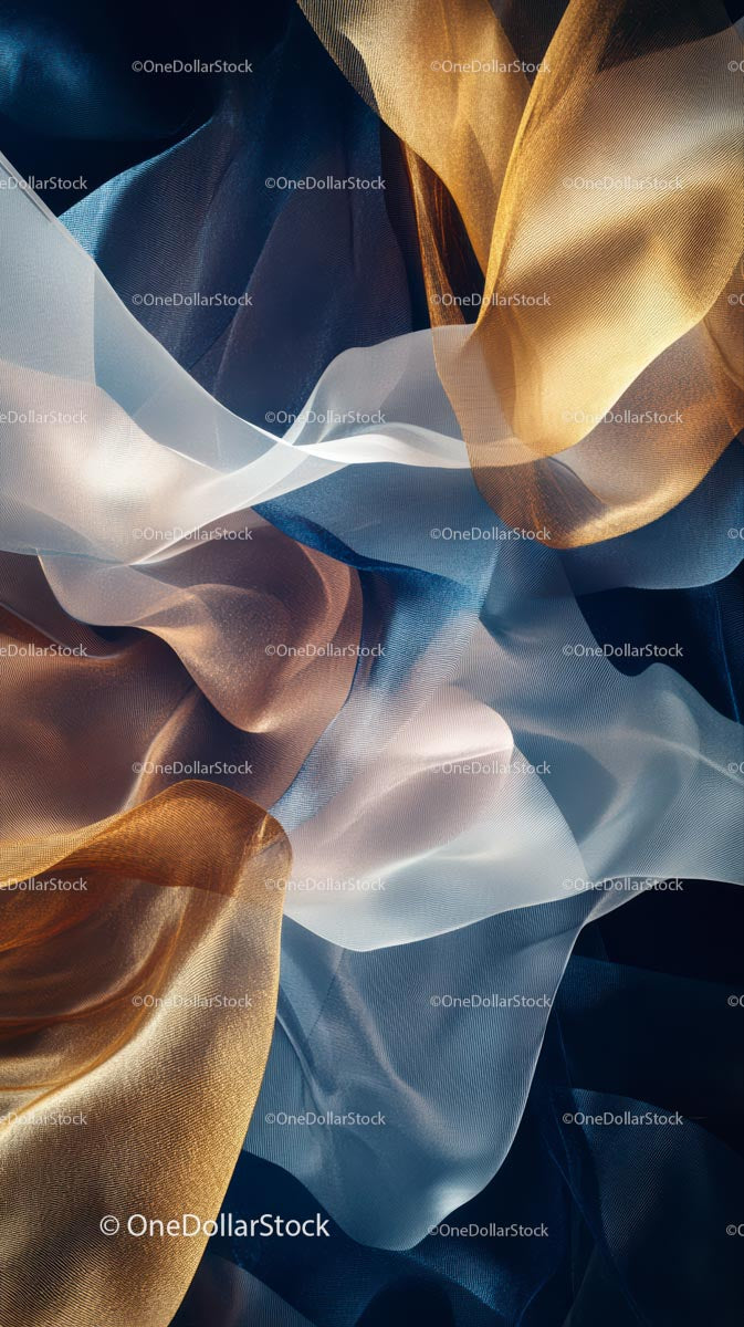 Colorful Silk Textures Flowing Fabric Art for Design Projects