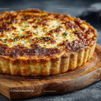 Cheese Pizza with Crispy Edges and Melted Cheese