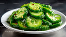 Fresh Cucumber Slices in a Bowl for Healthy Refreshing Snack