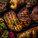 Before and after Food Photography LUT Pack effect